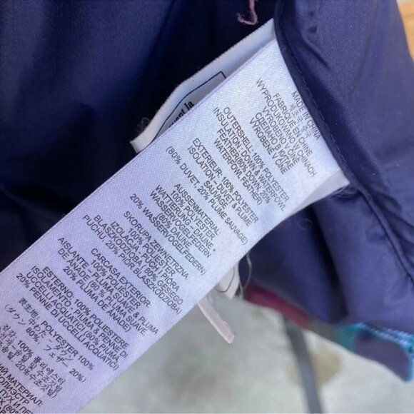 Burton Mecca Trench Down JacketLongPlaid Trench XS - Picture 15 of 16